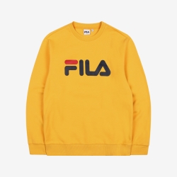 Fila Linear Logo One-on-one - Miesten Hoodie - Keltainen | FI-17550